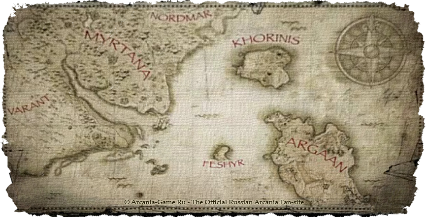 gothic 3 world map